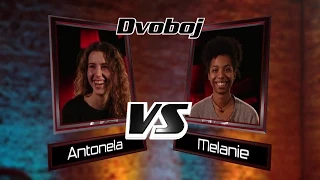 Antonela vs. Melanie: "I Follow Rivers" - The Voice of Croatia - Season1 - Battle3