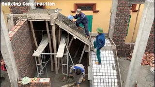 Construction Techniques, Assembling And Completing Solid Indoor Reinforced Concrete Stairs