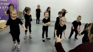 Открытый урок в актерской школе-студии "Сахар", дети 4-6 лет,2021 год