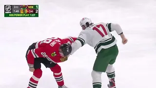 Marcus Foligno Drops The Gloves With Andres Englund