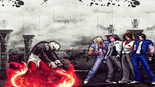 [KOF Mugen] Blood Orochi Iori Vs Kyo Kusanagi Team