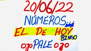 NUMEROS PERFECTO PARA HOY 20/06/22 DE JUNIO 2022 , NUMEROS PARA LOTERIAS