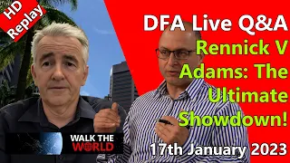 DFA Live Q&A HD Replay: Senator Rennick Vs John Adams: The Ultimate Showdown