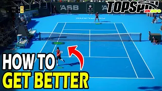 How to Get Better at TopSpin 2k25