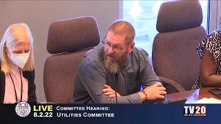 Utilities Committee Meeting, August 2, 2022