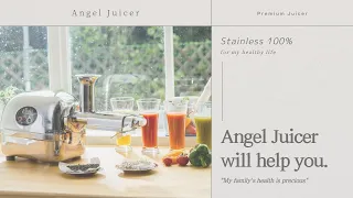 [Angel Juicer] Practice For My Healthy Family, Angel Will Help You!