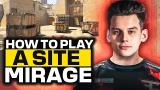 How to Play A on Mirage CT Side Like the PROs  - CS2 Guide