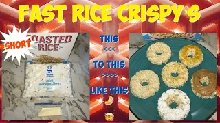 30 Second Rice Crispies #Short ; Cook it & Eat it: Flash Fried