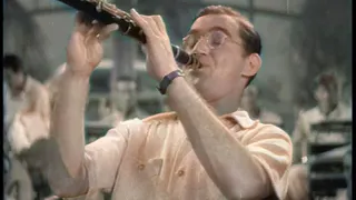 Benny Goodman Orchestra - Sing, Sing, Sing (Hollywood Hotel) 1937 COLORIZED