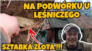 SZTABKA ZŁOTA !!! LEŚNICZY POPROSIŁ O PRZESZUKANIE PODWÓRKA