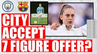 MAN CITY ACCEPT 7 FIGURES FOR KEIRA WALSH?!?!?!?!