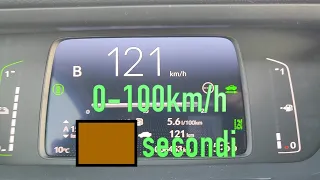 HONDA JAZZ HYBRID | prova accelerazione 0-100km/h