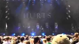 Hurts at Pinkpop festival intro+ silver lining