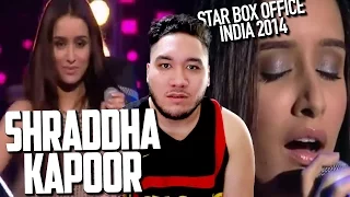 Shraddha Kapoor First Live Singing Performance Star Box Office India 2014 REACTION!!!