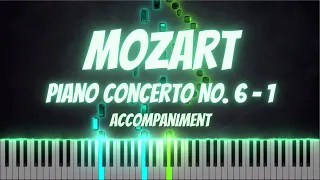 Mozart- Piano Concerto No. 6 In B flat Major K. 238 (Movement 1) [Accompaniment]