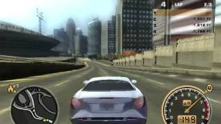 Need For Speed: Most Wanted - Mercedes-Benz SLR Mclaren (stock) City Perimeter Race