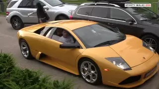 Mariusz Pudzianowski i jego Lamborghini