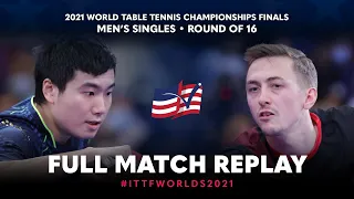 FULL MATCH | LIANG Jingkun (CHN) vs PITCHFORD Liam (ENG) | MS R16 | #ITTFWorlds2021