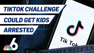 TikTok Challenge Could Get Kids Arrested