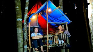 Camping‼️Camping & Pasang tajur dirawa kecil,Menikmati masakan ditengah hutan + sambal trasi terong.