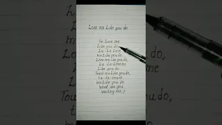 Love me like you do🌈️ song by ellie goulding(short lyrics)#shorts #lyrics