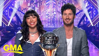 Xochitl Gomez and Val Chmerkovskiy talk winning 'Dancing with the Stars'