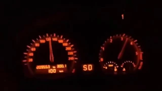 BMW E83 330XD Acceleration Stage1  0-100 km/h