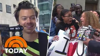 Watch: Harry Styles Fans Overcome With Emotion By Free Tour Tickets