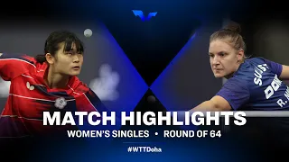 Li Yu Jhun vs Moret Rachel | WTT Star Contender Doha 2021 | WS | R64