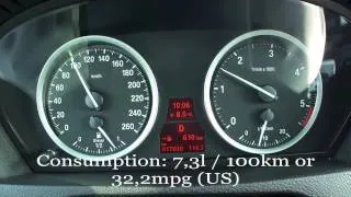 BMW X6 xDrive40d Fuel Consumption Test