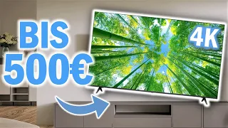 Die besten 4K FERNSEHER UNTER 500€ | 500€ Fernseher 2024