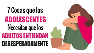 Como ENTENDER a mi Hijo Adolescente | Ayuda a tu hija o hijo adolescente con Depresión