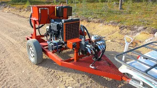 Diesel-Powered Hydraulic Power Pack i made