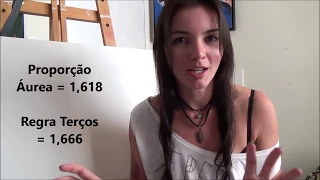 Como aplicar a Proporção Áurea e a Regra dos Terços no desenho e pintura