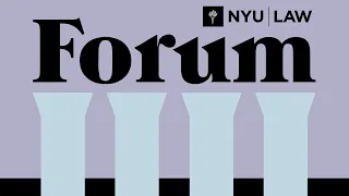 NYU Law Forum—Prosecuting Donald Trump: Live Podcast Recording
