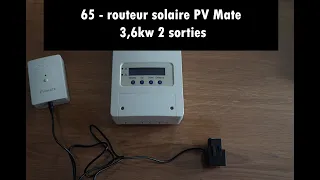 65 - routeur solaire PV Mate 3,6kw 2 sorties