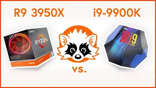 AMD R9 3950X vs. Intel i9 9900K Benchmarks - The epic AMD vs. Intel Comparison 2020