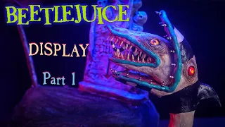 DIY Tim Burtons Beetlejuice Diorama Miniature Display for doll (Part 1)