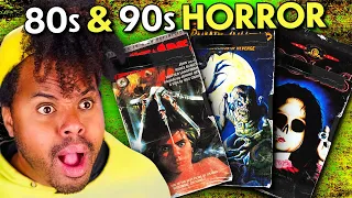 Guess The 80s & 90s Horror Movies From The VHS Covers?!