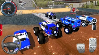 US Juego de Carros - Off-Road Impossible Police Car Stunts Driving - Android / IOS Gameplay [FHD]