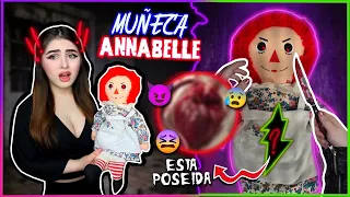 🚫 NUNCA ABRAS una MUÑECA ANNABELLE a las 3:00 A.M!! 😭😰 *Estaba llena de s4ngre por dentro*