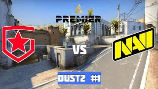 Гранд-Финал. NAVI vs GAMBIT. Map-1 Dust2. BLAST Premier Spring Finals 2021