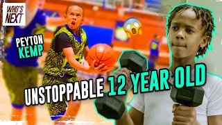 12 Year Old Peyton Kemp Is A PRODIGY! Trains At 5 AM EVERY DAY & Dominates High Schoolers 😱