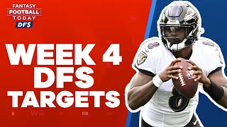 NFL DFS Week 3 RECAP & Early Week 4 PICKS & TARGETS | 2022 Fantasy Football Advice