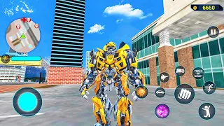 Bumblebee Multiple Transformation Jet Robot Car Game 2020 #2 - Android Gameplay