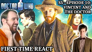 FIRST TIME WATCHING Doctor Who | Season 5 Episode 10: Vincent and the Doctor REACTION