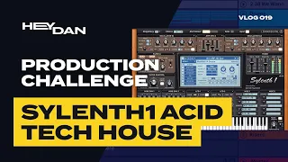 1 HOUR Song Challenge! Making a house track using Sylenth1 Arp 303 Saw ONLY!