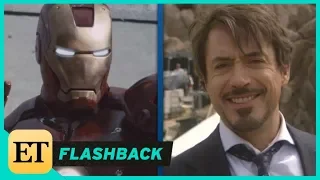 10 Years of Marvel: Robert Downey Jr. on the Set of 'Iron Man' (Flashback)