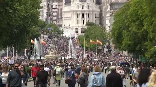 Жители Мадрида против сокращения расходов на медицину
