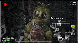 Sinister Chica has been added to FNaF 1! Sinister Turmoil! (FNaF 1 Mods)